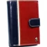 Kép 1/11 - Férfi Bőr Pénztárca 331L-Rba-D Navy-Red