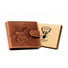Kép 1/10 - Férfi Bőr Pénztárca - Mintás - N992L-Chm-Horse-7636 - Ló Minta - Világos Barna - Cognac