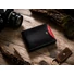 Kép 2/11 - Peterson Férfi Bőr  Pénztárca Ptn 304.01 2-1-1 Black+Red