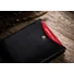 Kép 4/11 - Peterson Férfi Bőr  Pénztárca Ptn 304.01 2-1-1 Black+Red
