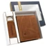 Kép 2/4 - Peterson Férfi Bőr Pénztárca Szett + Kulcstartóval Set-M-N003-Chm-2173 Cognac
