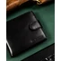 Kép 3/10 - Peterson Férfi Bőr Pénztárca Szett + Kulcstartóval Set-M-N992L-Kcs-1657 Black