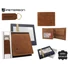 Kép 1/4 - Peterson Férfi Bőr Pénztárca Szett + Kulcstartóval Set-M-N994-Chm-2135 Cognac