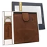 Kép 2/4 - Peterson Férfi Bőr Pénztárca Szett + Kulcstartóval Set-M-N994L-Chm-2159 Cognac