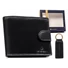 Kép 1/12 - Peterson Férfi Bőr Pénztárca Szett + Kulcstartóval Set-M-N994L-Gvt-2296 Black