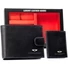 Kép 1/11 - Peterson Férfi BŐR PÉNZTÁRCA SZETT + KULCSTARTÓVAL + KÁRTYTARTÓ  SET3-N992L-VT-5396 Black