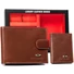Kép 3/12 - Peterson Férfi Bőr Pénztárca Szett + Kulcstartóval + Kártytartó  Ptn Set3-N992L-Vt-5402 Brown