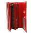 Kép 3/3 - Peterson Női Bőr Pénztárca Ptn 1N-409-6716 Red-Black