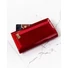 Kép 13/13 - Peterson Női Bőr Pénztárca Ptn 421077-Sh-9923 Red+Black