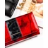 Kép 3/11 - Peterson Női Bőr Pénztárca Ptn 42122-Bf-7105 Red-Black - Piros-Fekete