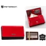 Kép 1/5 - Peterson Női Bőr Pénztárca Ptn Ka-19-4238 Black/Red