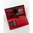 Kép 5/5 - Peterson Női Bőr Pénztárca Ptn Ka-19-4214 Red/Black