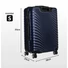 Kép 2/10 - Péterson Bőrönd Ptn Ml-29-Navy S 2137 - 55 X 38 X 24 -