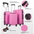 Kép 8/11 - Péterson Bőrönd Ptn Ml-29-Pink S 2472 - 55 X 38 X 24 -