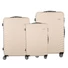 Kép 1/11 - Peterson Bőrönd Szett Ptn Ml-29 - Beige - 3 Db-Os Szett