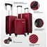 Kép 9/12 - Péterson Bőrönd Ptn Ml-29-Wine S 2168 - 55 X 38 X 24 -