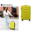 Kép 2/8 - Peterson Bőrönd  Ptn 5806-W-S-6195 Yellow - 58 X 38 X 20 -