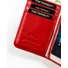 Kép 7/11 - Peterson Női Bőr Pénztárca Ptn 425214-Bf-7167 Red-Black
