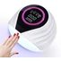 Kép 1/6 - Nagy Teljesítményű, 268 W-Os Gél Uv Led-Es Körömlámpa - 66 Led-Del - Sun Qy-8 - Pink