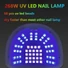 Kép 4/6 - Nagy Teljesítményű, 268 W-Os Gél Uv Led-Es Körömlámpa - 66 Led-Del - Sun Qy-8 - Pink