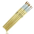 Kép 2/2 - Wooden Porcelán Ecset Szett - 6Db - 6 Méret