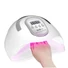 Kép 2/6 - Nagy teljesítményű, 180W | 280 W Max UV LED-es körömlámpa - SUN S5- 66 LED - 83406 - Fehér