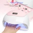 Kép 6/6 - Műkörmös Uv/Led Lámpa | Bq V5 | 120W | Fehér-Pink - Qqf-2303205