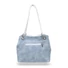 Kép 4/5 - Zellia Női Válltáska 24015 Jeans Blue-Fehér