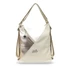 Kép 1/5 - Zellia Női Válltáska/Hátizsáká Alakítható 24039 Beige-Rosegold-Fehér