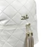 Kép 3/5 - Zellia Női Hátizsák 24149 Beige Matt - Steppelt -