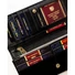 Kép 14/14 - Peterson Női Bőr Pénztárca Ptn Lj-421028-0643 Black-Gold - Fekete-Arany