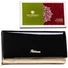 Kép 1/11 - Peterson Női Bőr Pénztárca Ptn Lj-42106-0681 Black-Gold - Fekete-Arany
