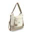 Kép 2/5 - Zellia Női Válltáska/Hátizsáká Alakítható 19010 Beige-Arany - Shiny-Brw -