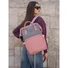 Kép 3/15 - Peterson Női Hátizsák Ptn Mb3-6012 Gray-Pink - Szrke-Rózsaszín