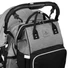 Kép 6/14 - Peterson Női Hátizsák Ptn Mb3-6029 Gray-Black - Szürke-Fekete