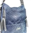 Kép 3/5 - Zellia Női Válltáska/Hátizsáká Alakítható 22199 Jeans Blue - Kék