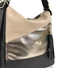 Kép 3/5 - Zellia Női Válltáska/Hátizsáká Alakítható Zlb330 Fekete-Taupe-Arany