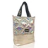 Kép 2/5 - Zellia Női Válltáska/Kézitáska 21026 Rosegold Hologram - Steppelt - Fényes