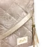Kép 4/6 - Zellia Női Oldaltáska 23012 Beige - Steppelt - Betűs Anyag -