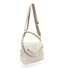 Kép 3/7 - Zellia Női Oldaltáska 23014 Beige Matt - Steppelt -