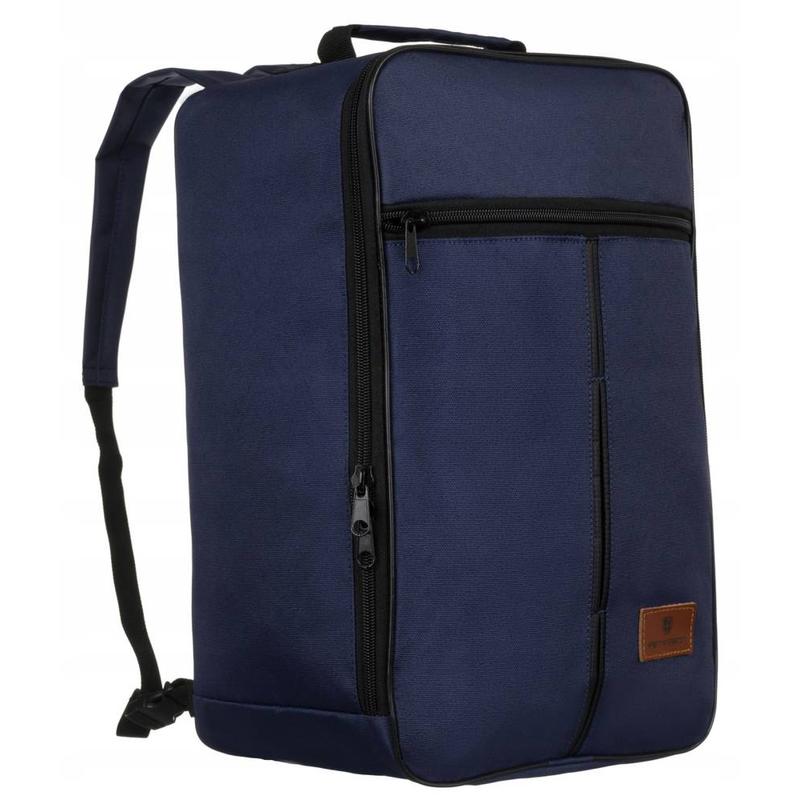 Peterson - Vízálló Kézi Poggyász Hátizsák -  Navy-Black - Ptn Bpp-06-0919 Na -  40 X 25 X 20 Cm