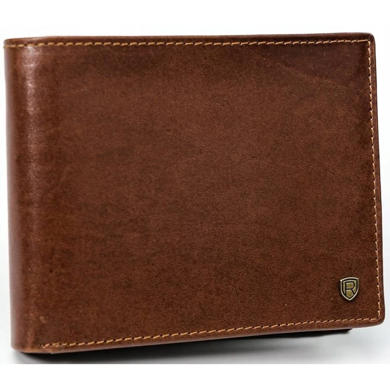 Férfi Bőr Pénztárca N992-Rvt Brown