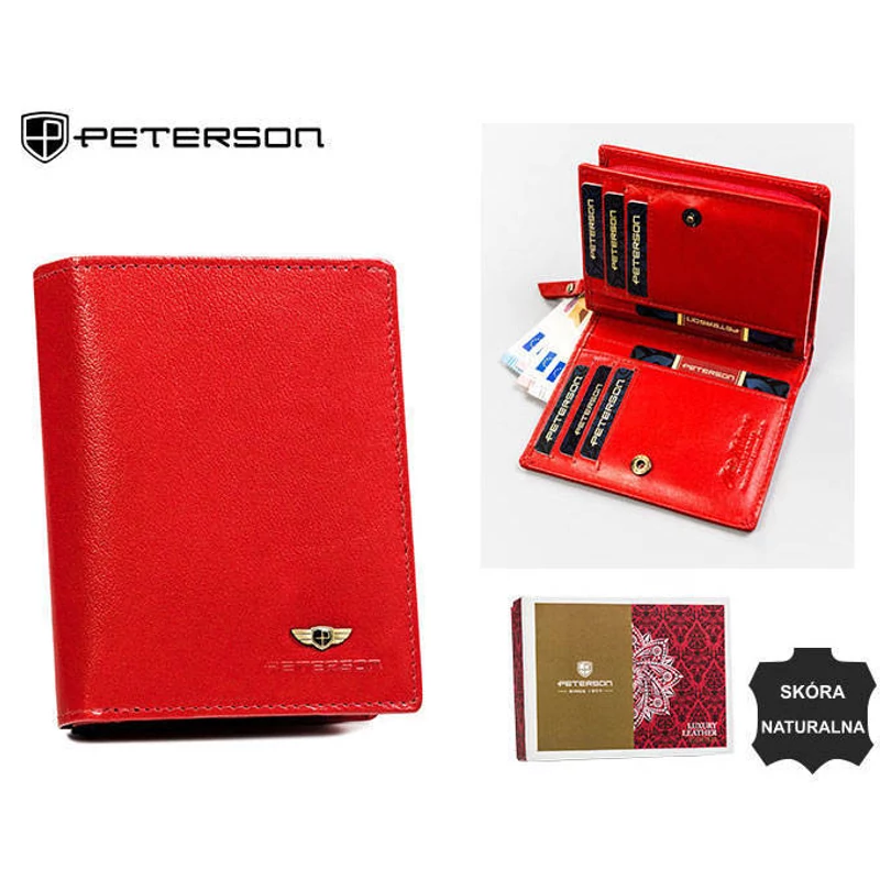Peterson Női Bőr Pénztárca 2549-Bo-1833 R