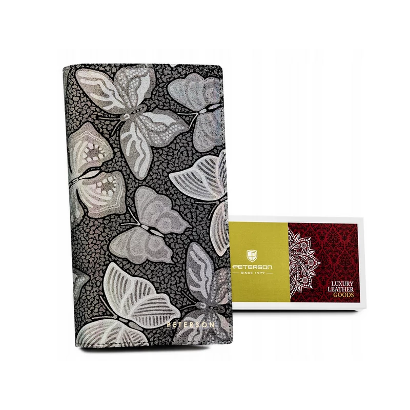 Peterson Női Bőr Pénztárca  Ptn 421431-Onbf Gray