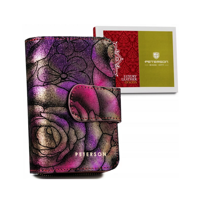 Peterson Női Bőr Pénztárca  Ptn 425214-Md Purple