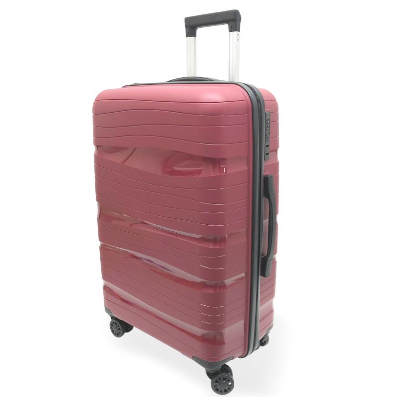 BŐRÖND - 002 - M-ES KÖZEPES MÉRET - POLYPROPYLENE - 67 X 47 X 27 - BORDÓ