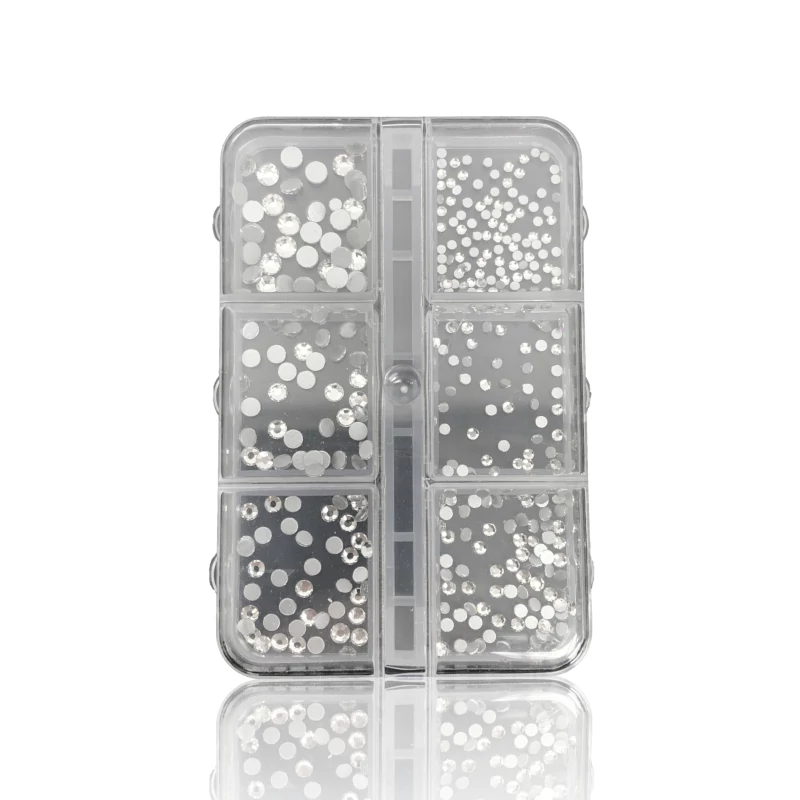 Körömdíszítő Kő - Box -Vegyes méret