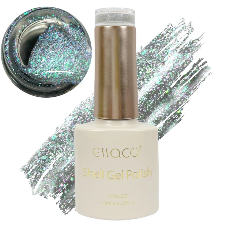 Essaco - Unicorn & Shell Gél Lakk - 10Ml - 015 LIGHT ZÖLD