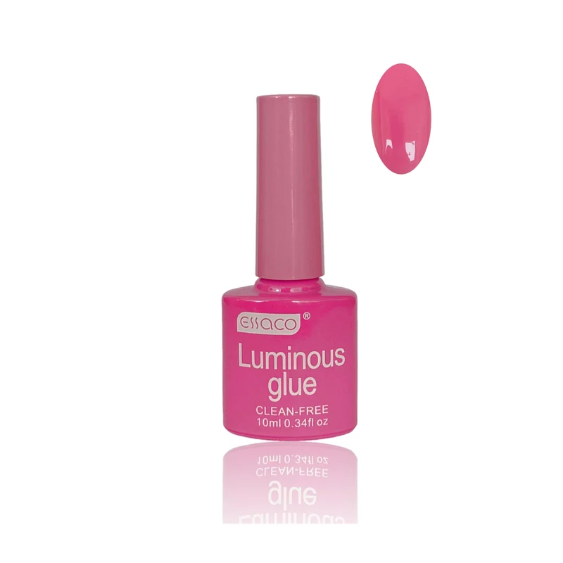 Essaco Night Light Világítós Gél Lakk Light Pink 05