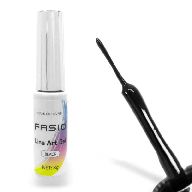 Fasio - Line Art Gel - Black - 8G - 02